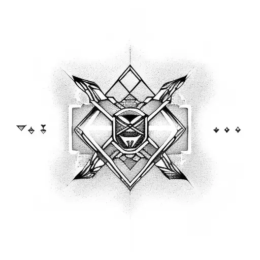 Generate a visually stunning representation of the M dot triathlon Ironman symbol, infused with the vibrant hues of the  tattoo design idea