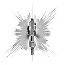 light saber tattoo design idea