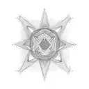 symmetry  tattoo design idea