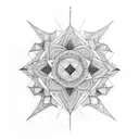 symmetry  tattoo design idea
