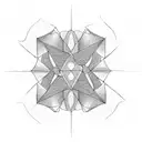 symmetry  tattoo design idea