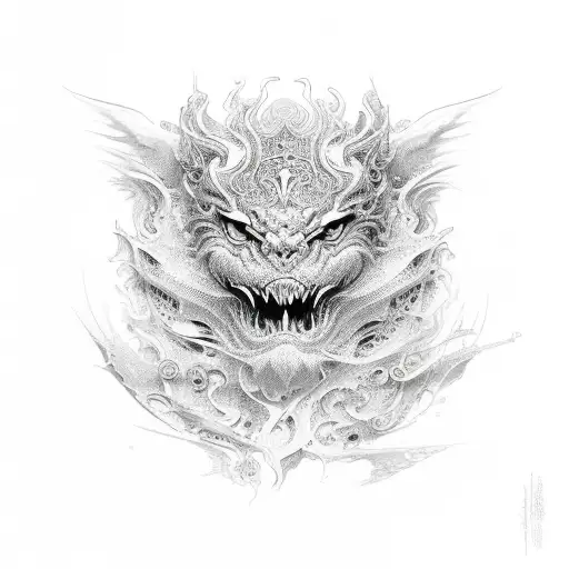 filigree tattoo design idea