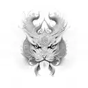 filigree tattoo design idea