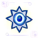 blue lantern symbol  tattoo design idea