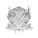 strong strength go on never give up tattoo design idea