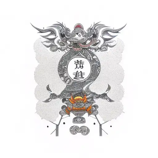 cars bike tattoo design idea