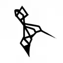 broken bones tattoo design idea