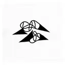 broken bones tattoo design idea