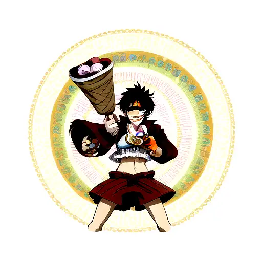 monkey d luffy king of pirates tattoo design idea