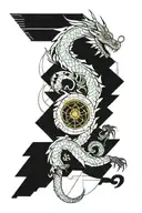 Dragon, Programming, Anime tattoo design idea