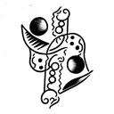 aquarius & gemini tattoo design idea