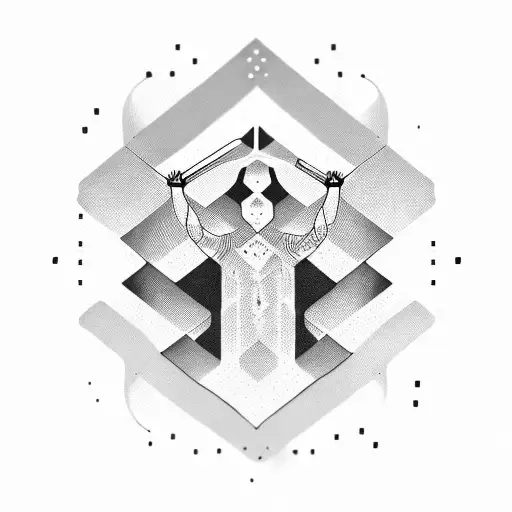 Morse code representation of a favorite quote or mantra tattoo design idea