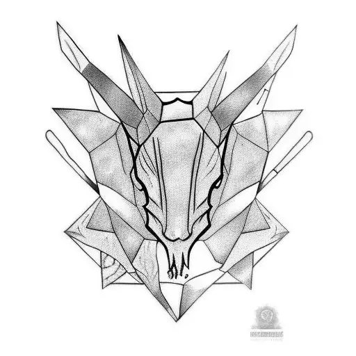 Cubone tattoo design idea