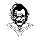 Joaquin Phoenix Joker tattoo design idea