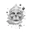 Frase de Everything happens for a reason tattoo design idea