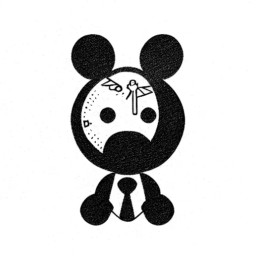 five nights at Freddy's bonnie tattoo design idea