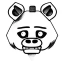 five nights at Freddy  tattoo design idea