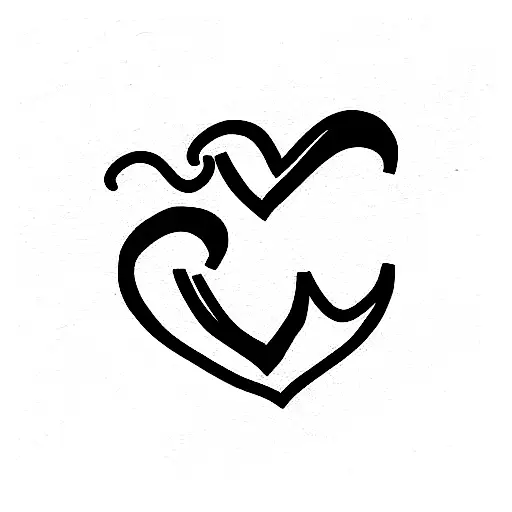unconditional love tattoo design idea