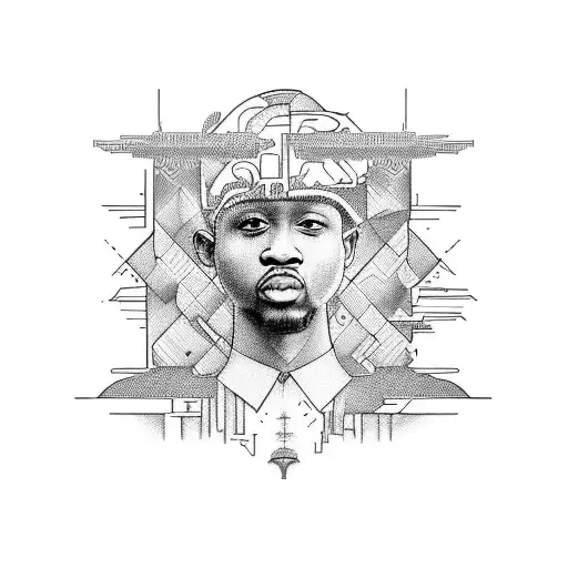 Metro Boomin tattoo design idea