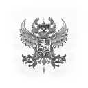 russia tattoo design idea
