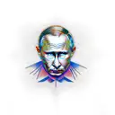 Putin tattoo design idea
