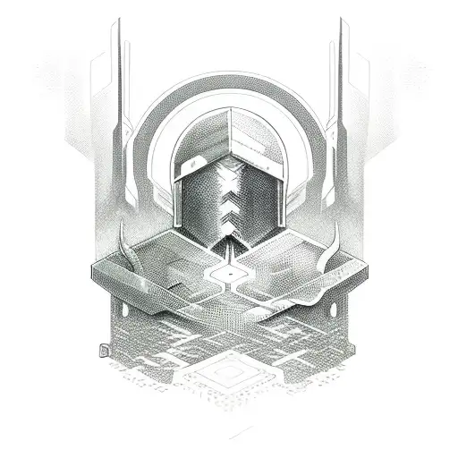 Cybersiglism Sword tattoo design idea