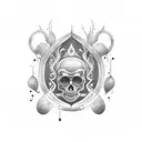 the word Oxygen tattoo design idea