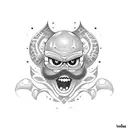 seta Mario bross tattoo design idea