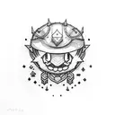 seta Mario bross tattoo design idea
