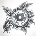 korean flag tattoo design idea