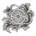 korean flag tattoo design idea