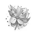 bluebonnets tattoo design idea