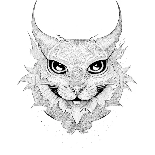 Attitude tattoo design idea