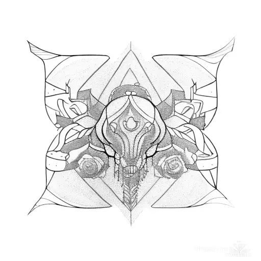 Attitude tattoo design idea