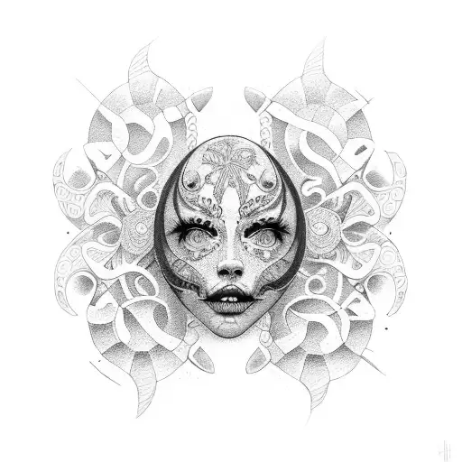 semicolon tattoo design idea