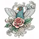 patience is a virtue tattoo design idea