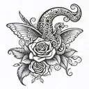 patience is a virtue tattoo design idea