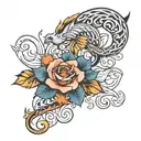 patience is a virtue tattoo design idea