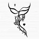 serenity courage wisdom XXX IV MCMXCVI - V XI MMXIX tattoo design idea