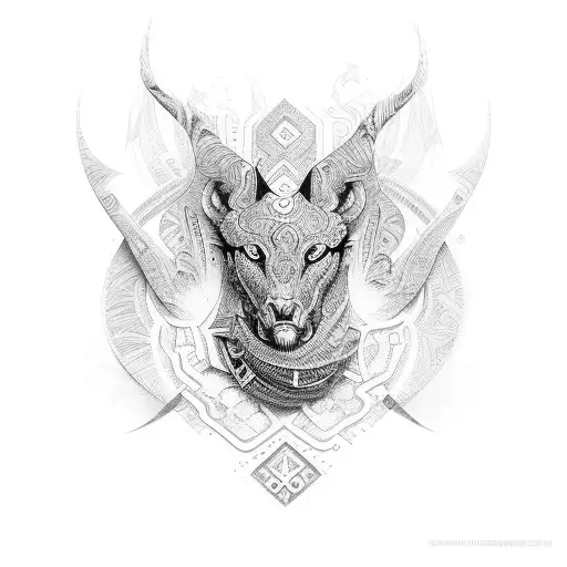 create an eliptic design that merges art and technology and combine them with romanian symbols and traditional romanian  tattoo design idea