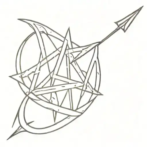 Zhentarim symbol of forgotten realms tattoo design idea