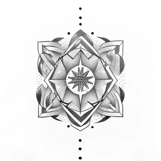 word strength in authoratative fonts tattoo design idea