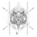 word strength in authoratative fonts tattoo design idea