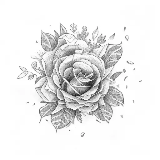 flores com nome helena tattoo design idea