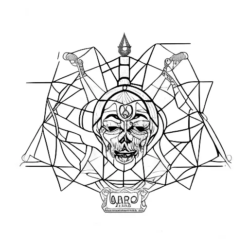 arco íris e coração  tattoo design idea