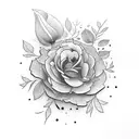 flores com nome helena tattoo design idea