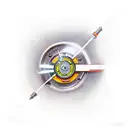 Turbo gauge with a piston, mix it with family tattoo design idea