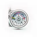 Turbo gauge with a piston, mix it with family tattoo design idea