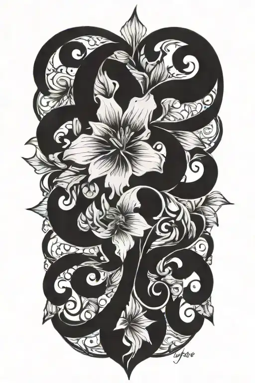Josie name tattoo design idea