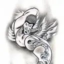 fighter baki tattoo design idea